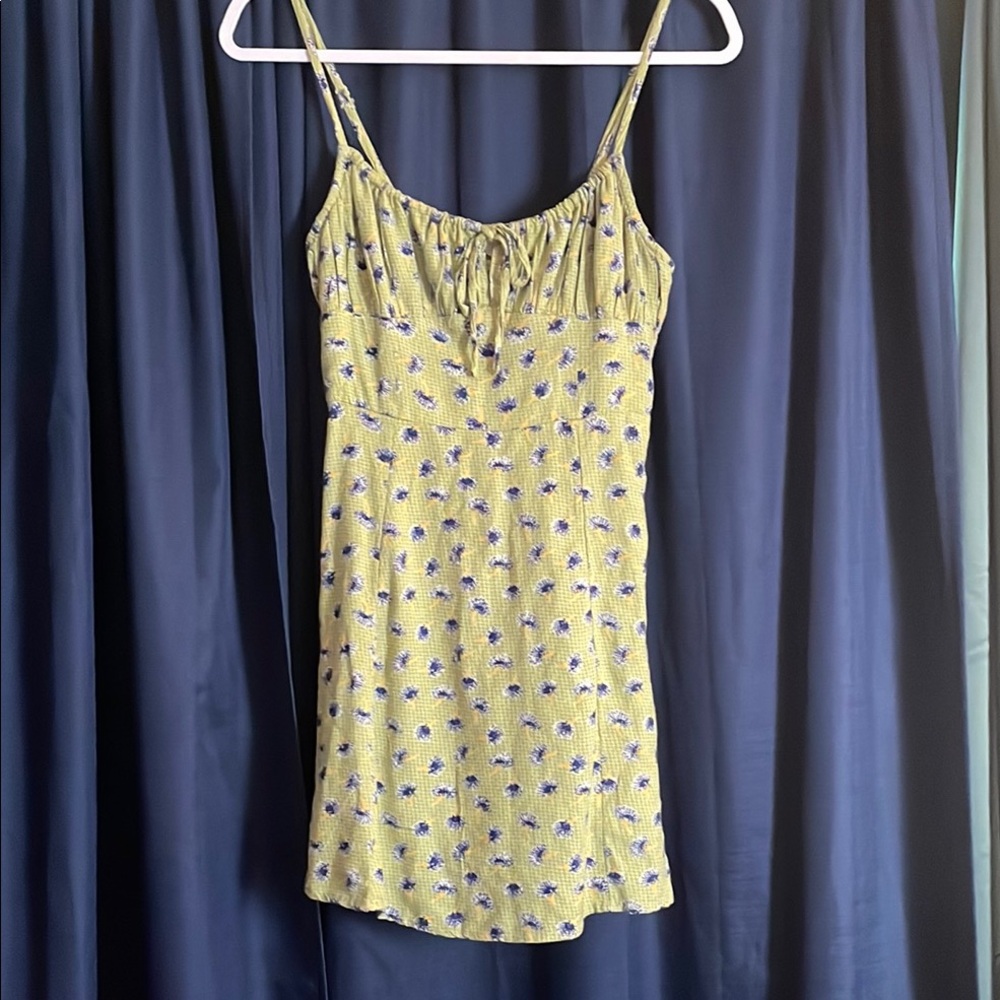 Urban Outfitters Olive Sundress